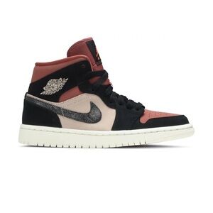 Nike Wmns Air Jordan 1 Mid 'Canyon Rust', women’s size 7
